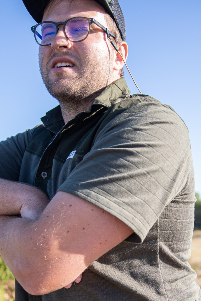 short sleeve 2 tone shirt