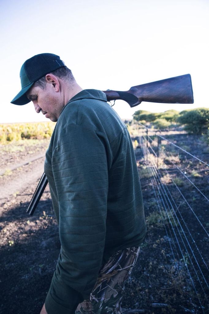 Saffa Button up shirt bird hunting